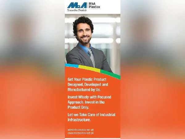 Mba Plastics Standee 2 - Faraz Akbar